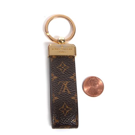 LOUIS VUITTON Monogram Dragonne Key Holder.